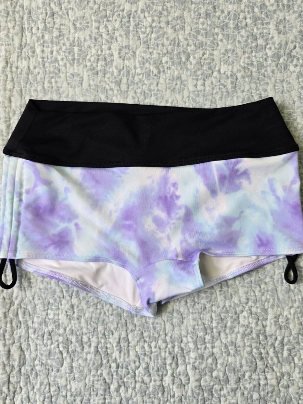 NWOT PINK Victoria's Secret Ruched Side Athletic Shorts, Size S